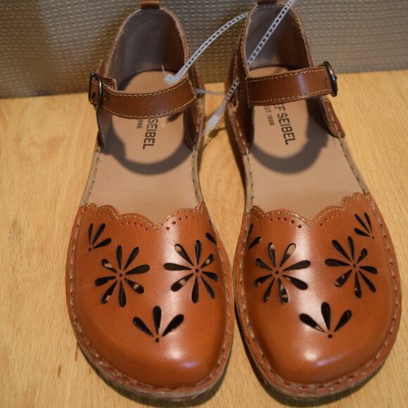 Josef Seibel Women's Sz 38 Rosalie 04 Shoes Orange Kombi New Without Box US 7 - Picture 1 of 10